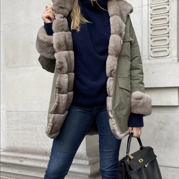 L.cuppini Elisa Parka Khaki Green from lcuppini - Picture 5 of 10